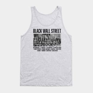 Black Wall Street Facts, Black History Tank Top